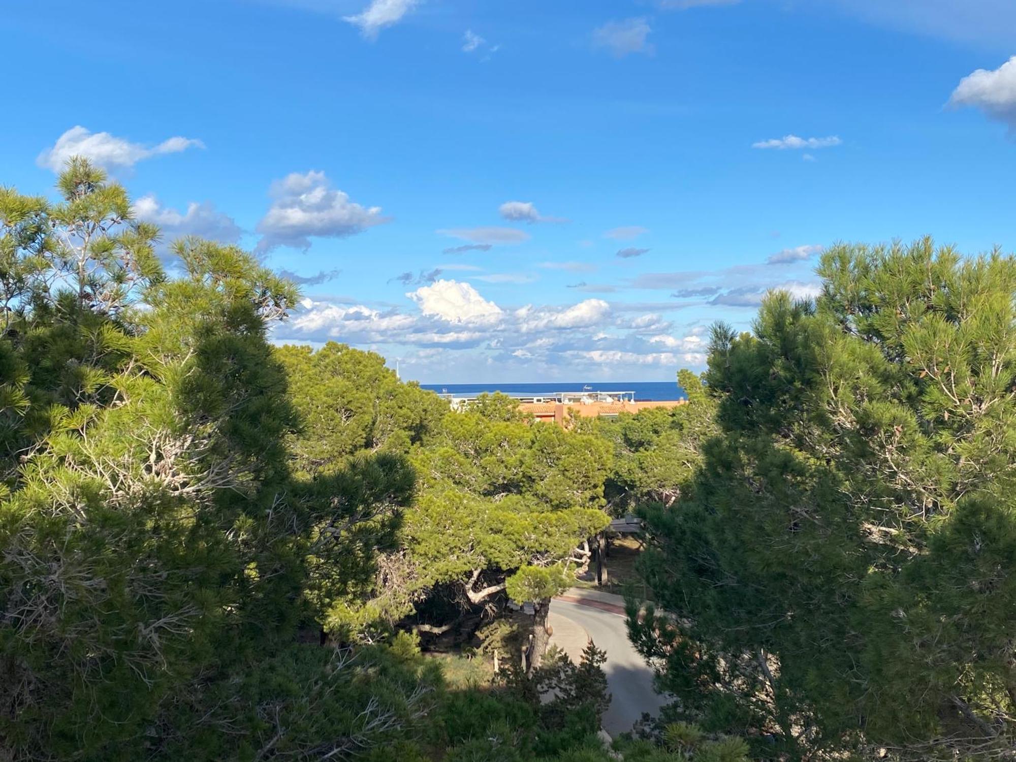 Appartement Nobe Es Pujols Proche Plage, Vue Mer Exterior foto
